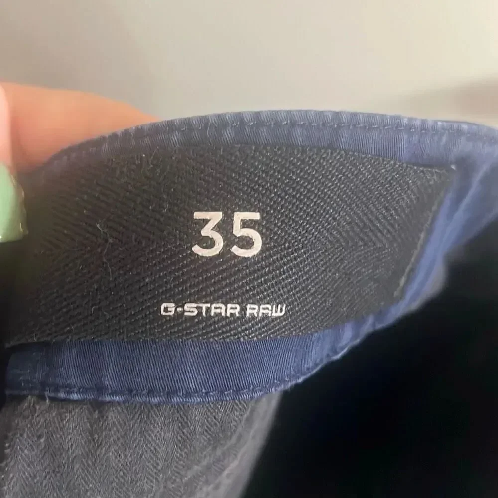 ✨G-star RAW ROVIC DC loose 1/2 Navy Sz 35 shorts✨